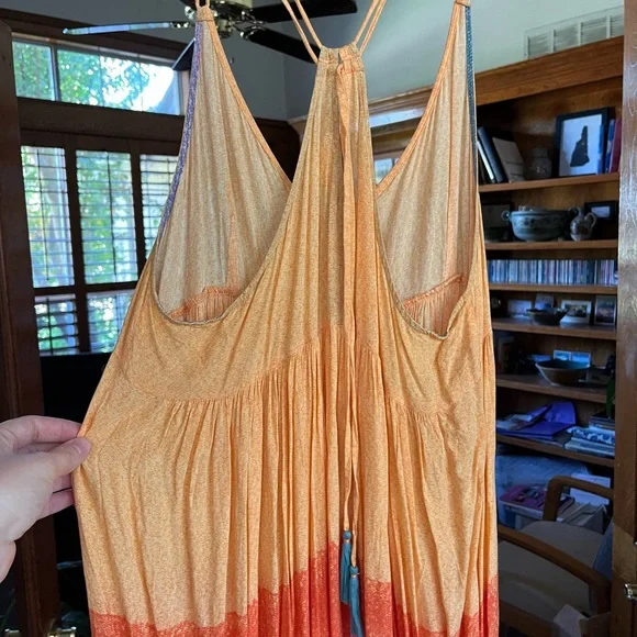 Anthropologie artist collab maxi dress - Picture 5 of 5